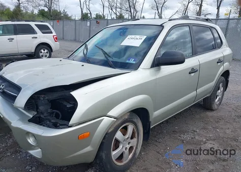 2007 Hyundai Tucson Gls from USA, damaged, VIN KM8JM12B97U633575